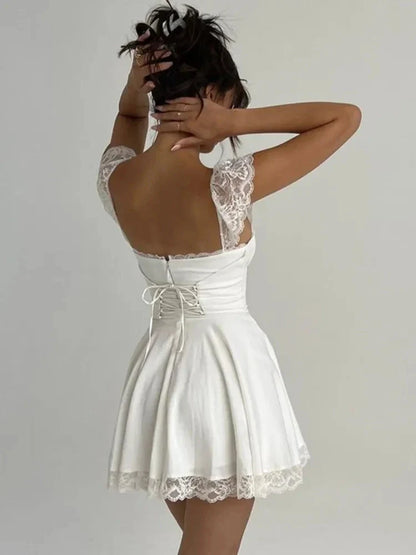 Long Lace Elegant Dress