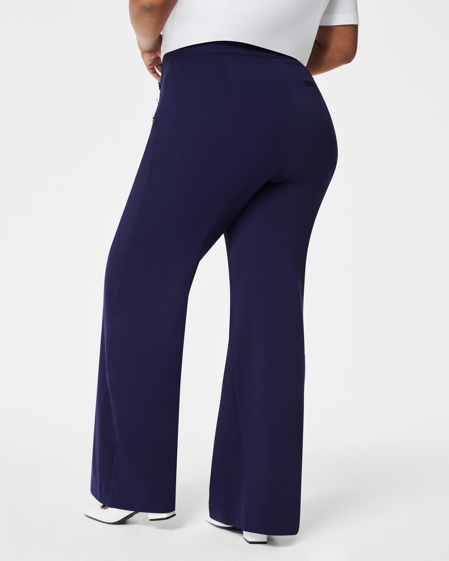 The Perfect Pant, Button Wide Leg